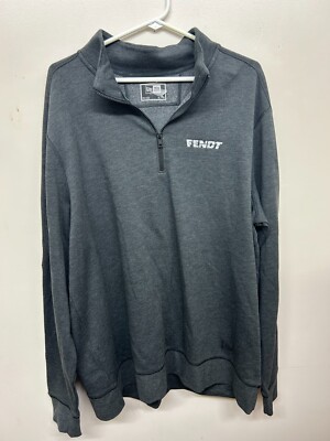 Grey Fendt - New Era 1/4 Zip Jacket - XL