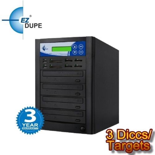 EZ Dupe Multimedia Duplicator PLUS 3 Target DVD/SD/CF/MS/MMC/USB All in one - Picture 1 of 4