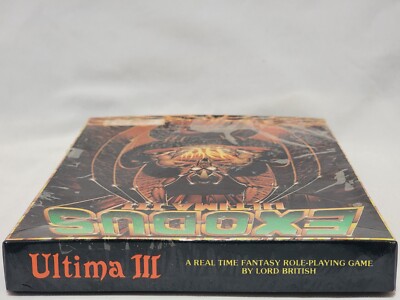 Ultima III 3 Exodus Commodore 64 Game C64 - New in opened box w