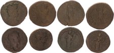 Antike / R&ouml;mische Provinzen Lot aus 4 Provinzialpr&auml;gungen 85740