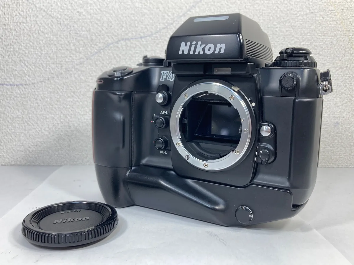 [Exc+5 S/N 247XXXX] Nikon F4S 35mm SLR Film Camera Body MB-21 from JAPAN