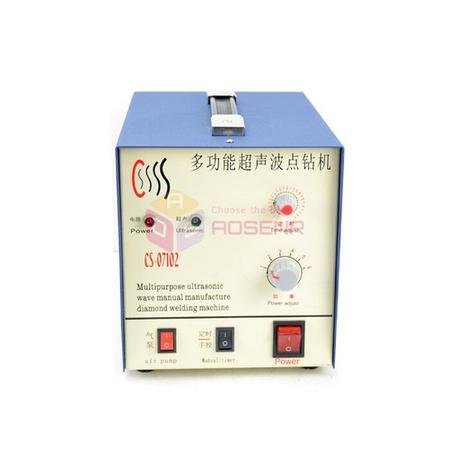 Ultrasonic Hot Fixing Rhinestone Machine Hot Drilling Hotfix Stones Studs Setter - Picture 4 of 9