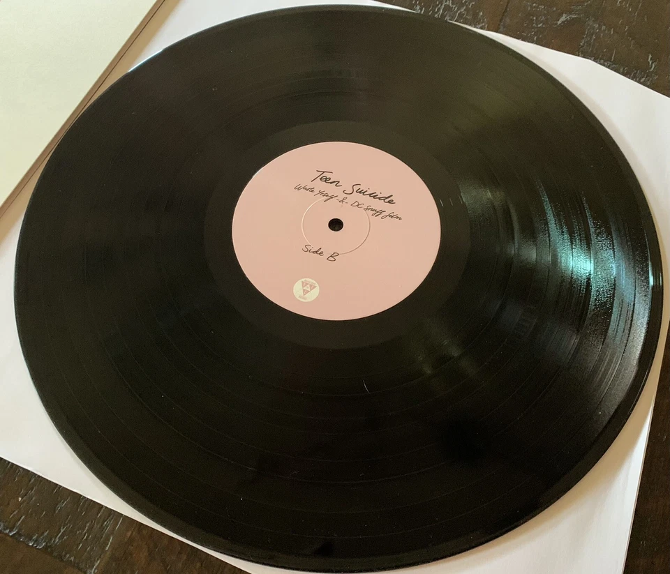 TEEN SUICIDE DC Snuff Film / Waste Yrself LP Vinyl 1st Press-Salvia Palth Duster - Image 4 of 4