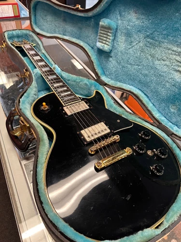 1972 Gibson Les Paul Custom Electric Guitar