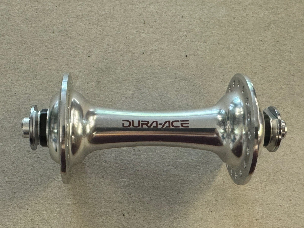 Moyeux Shimano Dura Ace HB FH 7700 – 28 Trous 9 Vitesses, Titane, Très Bon état