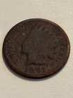 1891 Indian Head Cent Penny Coin Good Shape