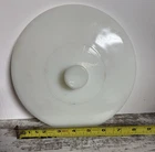 Vintage White Milk Glass Casserole Dish Lid Round Replacement 9”