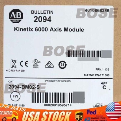Allen-Bradley 2094-BM02-S Integrated Axis Module 15A Servo Drive US Free Tax