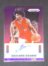 Shaedon Sharpe Auto /75 2024-25 Prizm Deca Purple