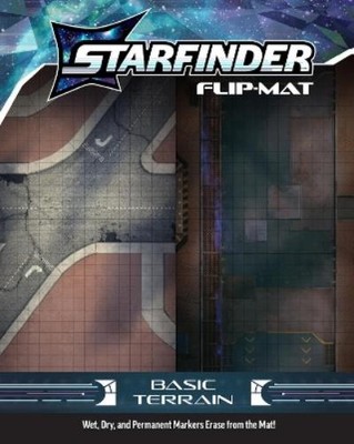Damien Mammoliti Starfinder Flip-Mat: Basic Terrain (Map) (US IMPORT)