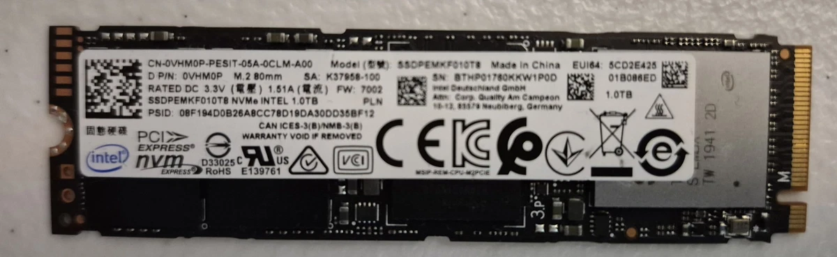 Intel M.2 Interface 1 TB Solid State Drives for sale | eBay