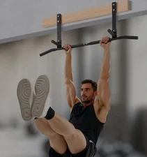 VEVOR Joist Mount Pull Up Bar Ceiling Mounted Chin Up Bar Heavy Duty Home Gym