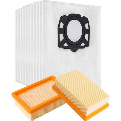Kärcher Staubsaugerbeutel Filter Set Ersatz für WD4 WD5 WD6 MV4 MV5 Beutel