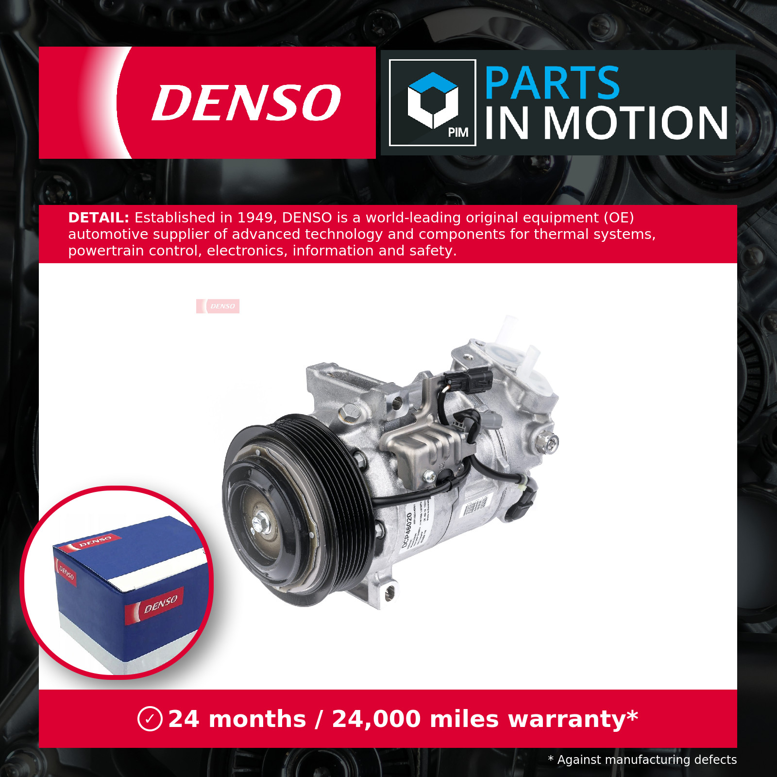 Fits DENSO DCP46020 air conditioning compressor. RENAULT GRAND SCENIC III / MEG - Image 8