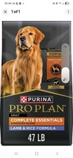 Purina Pro Plan Shredded Blend Lamb Rice Adult Large Dry Dog Food 47lb