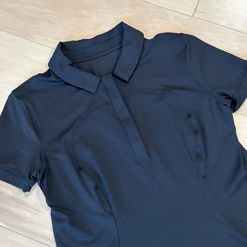 Camisa polo de secado rápido Lululemon manga corta para mujer 6 Foto 2 de 4