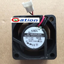 For ADDA AD0424HB-B31 4028 0.12A 24V 2 wire inverter fan #jg