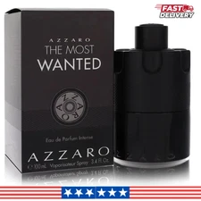 AZZARO THE MOST WANTED EAU DE PARFUM INTENSE SPRAY FOR MEN 100 ML 3.4 FL OZ