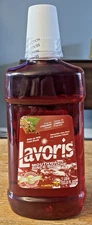 Cinnamon Lavoris Mouthwash 33.8 Fl Oz Sealed Bottles Deadstock NOS