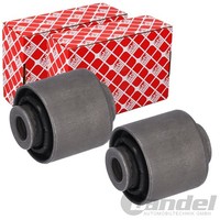 2X febi bilstein Querlenkerlager Buchse Hinten Oben Beidseitig Passend FÜR BMW