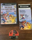 Super Smash Bros. Melee Nintendo GameCube Case Disc TESTED Black Label