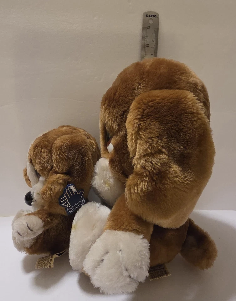 Sad Sam and Honey Plush Toys. 1980s. Applause Vintage. - Image 2 of 4