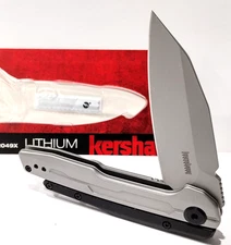 KERSHAW KS2049 LITHIUM Spring Open Assisted Tactical Folding Pocket Knife EDC