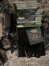 Xbox 360 Console Bundle 320 GB Tested With 14 Games Read Description
