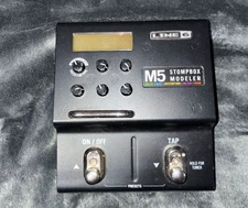 LINE6 M5 Stompbox Modeler Guitar Effect Pedal Reverb Chorus Good Condition JP