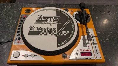 Classic VESTAX ASTS DJ SLIPMATS / SLIP MATS - PDT - PDX D3, 2000, NOS