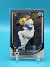 2025 Bowman Chrome - Roki Sasaki RC Los Angeles Dodgers Rookie #12