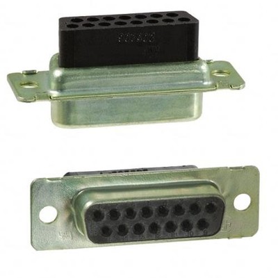 1PC TE Connectivity AMP Connectors 205205-7 CONN D-SUB HOUSING RCPT 15POS