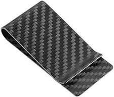Carbon Fiber Money Clip Front Pocket Wallet Slim Wallet Credit Card Holder