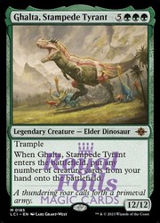 Ghalta, Stampede Tyrant - Foil - The Lost Caverns of Ixalan #185