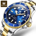 OLEVS Men’s Watch Automatic Mechanical, Stainless Steel Luminous Waterproof Date