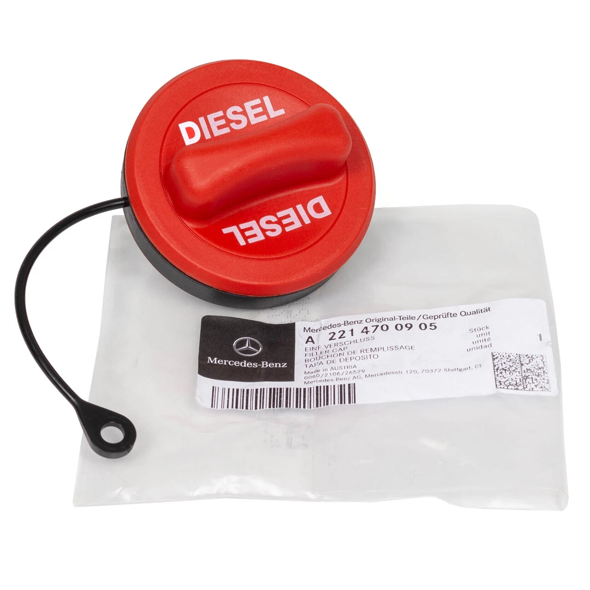 ORIGINAL Mercedes-Benz Tankdeckel DIESEL W204 S204 W212 S212 W463 