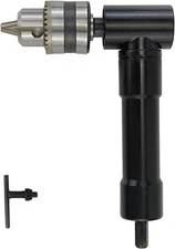 Right Angle Attachment 90 Degree Cordless Right Angle Drill Adapter with 3/8" 