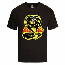Cobra Kai 100 Cotton Graphic T-Shirt 5 colors 6 sizes Karate Kid