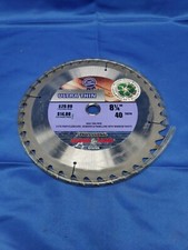 EAB 8¼ 40 Teeth Finishing Ultra Thin Miter Industrial Blade Exchangeable Saw Q