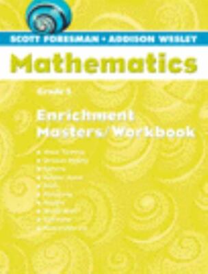 SCOTT FORESMAN MATH 2004 ENRICHMENT MASTERS/WORKBOOK GRADE 5