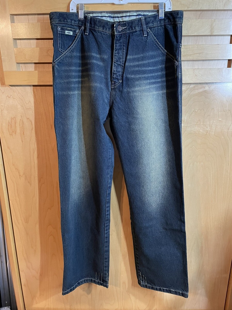 ILlmatic Designz Jeans Men's Size 36X34 Blue Dark Wash 100