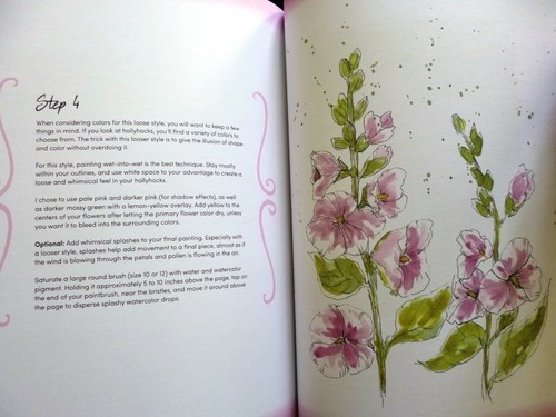 Inking Florals step-by-step guide to creating ink & watercolour dynamic florals - Bild 10 von 12