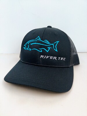 River Tec Fishing Boat Trucker Hat Snapback Dad Cap Richardson BRAND ...