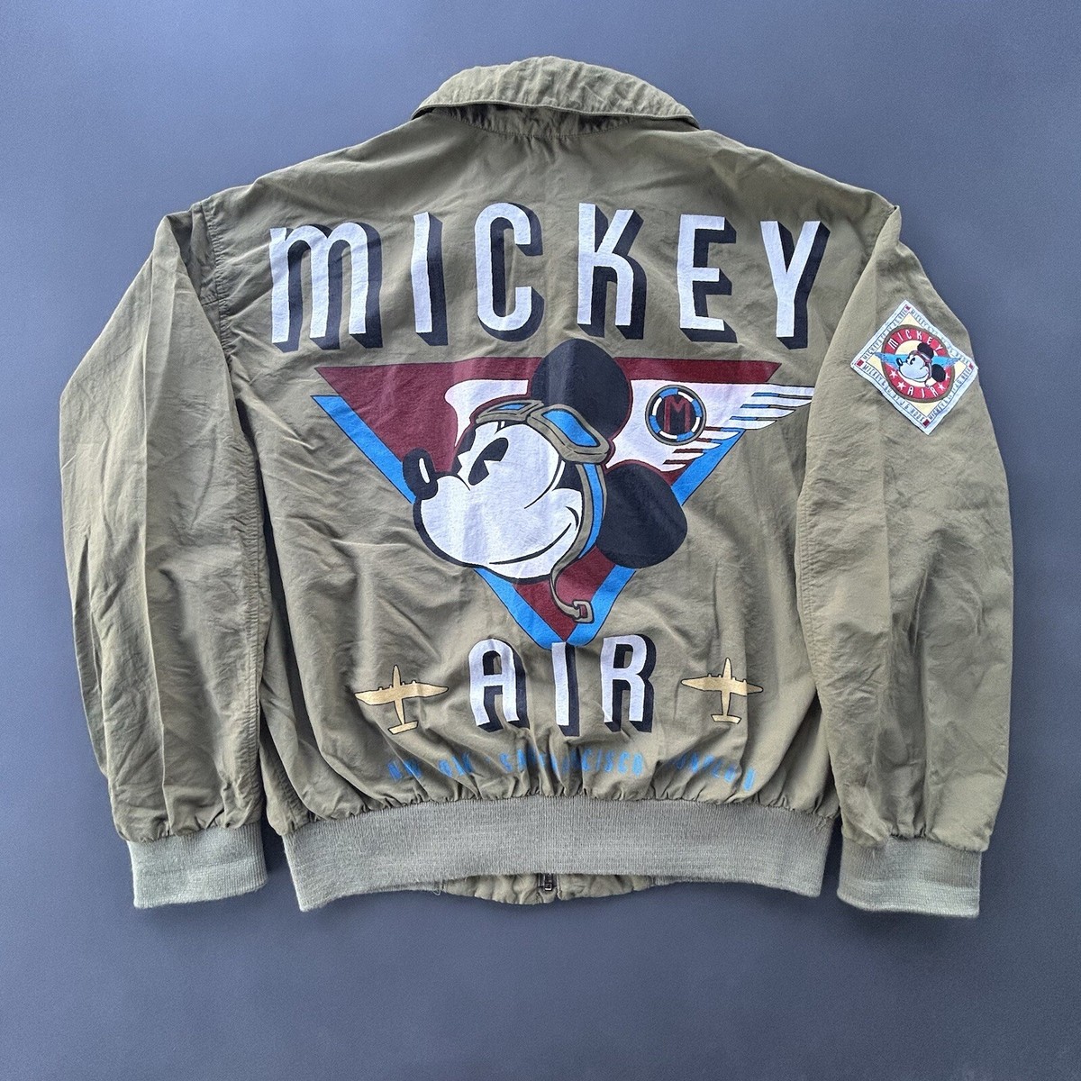 Vintage MICKEY MOUSE Bomber Jacket From The Disney Store