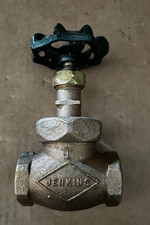 Jenkins 1" Brass Globe Valve Cat 592J/556CJ 300 S 1000 CWP Threaded