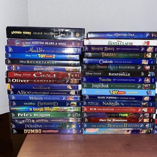 Disney DVD Movies Lot of 50 - Used & New