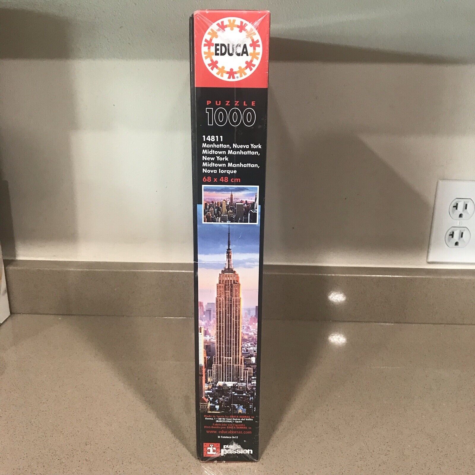 Educa 14811 Midtown Manhattan, New York HDR 1000 pieces Genuine Puzzle NIB