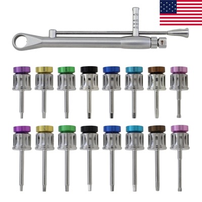 Implant Nobel Screwdriver Torque Wrench Manual Driver HEX 1.2 1.0 Ankylos OSSTEM