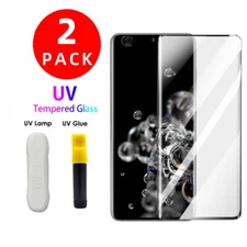 UV Liquid Full Edge 3D Tempered Glass Screen Protector For OnePlus 7 Pro/7T Pro