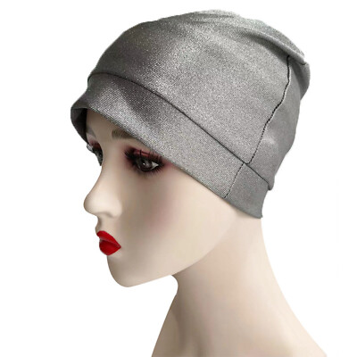 EMF RF Microwave Protection 100% Silver Fiber Cap Hat Anti Radiation Shielding
